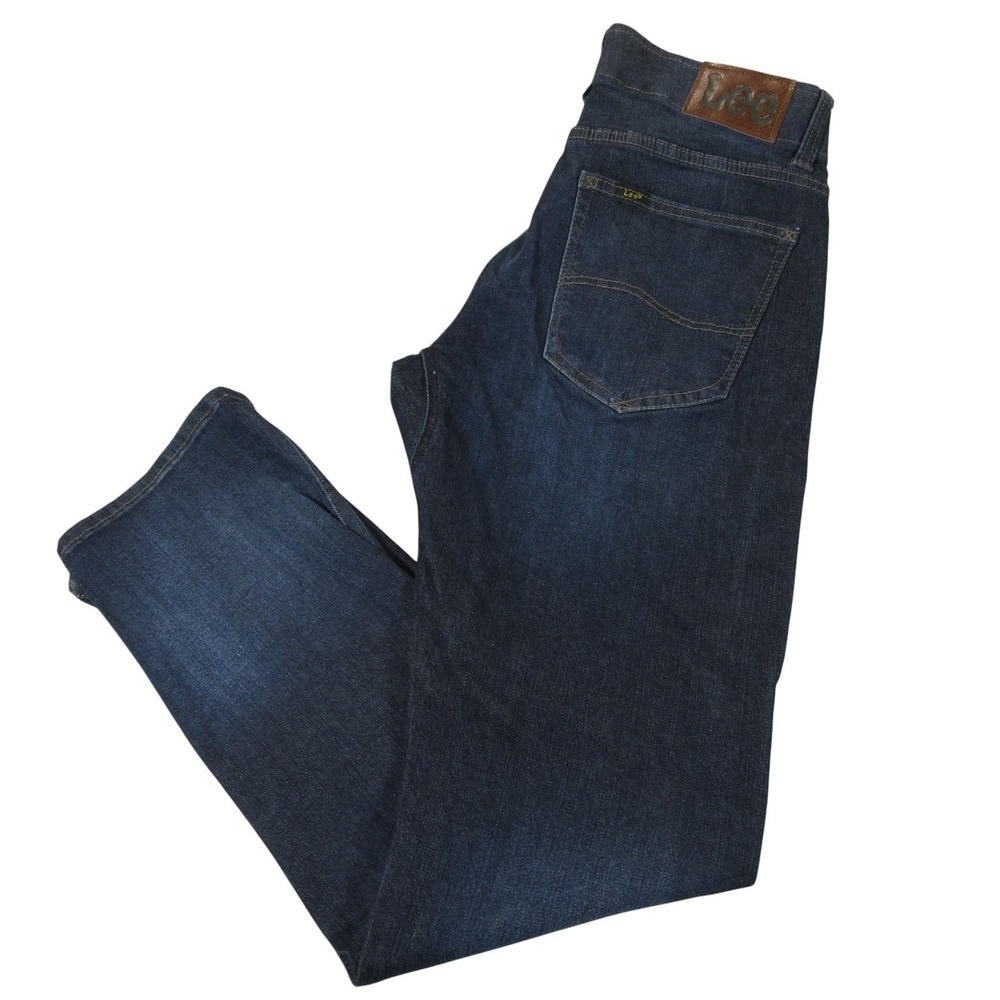 Lee Mens Jeans Extreme Motion 31 x 32 Slim Fit Stretch Cotton Polyester